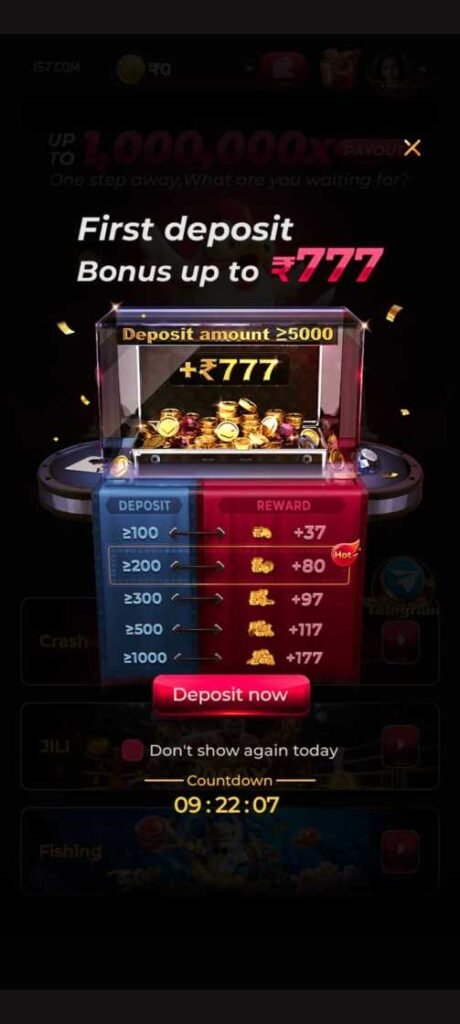 IS7 GAME online gaming platform with modern dark design